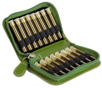 TASCHENAPOTHEKE 16er Leder f.1,5 g Gl.grün - 1Stk