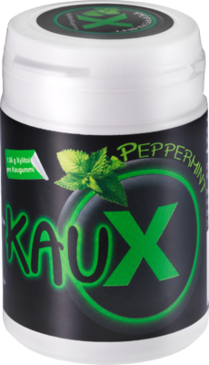KAUX Zahnpflegekaugummi Peppermint mit Xylitol - 40Stk - Zahnpflegebonbon/-kaugummi/-lutschtabletten