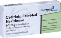 CETIRIZIN Fair-Med Healthcare 10 mg Filmtabletten - 7Stk