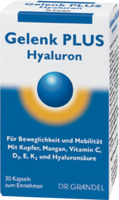 GRANDEL Gelenk PLUS Hyaluron Kapseln - 30Stk