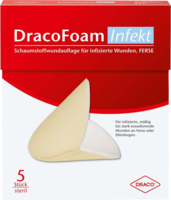 DRACOFOAM Infekt Schaumst.Wundauf.Ferse - 5Stk