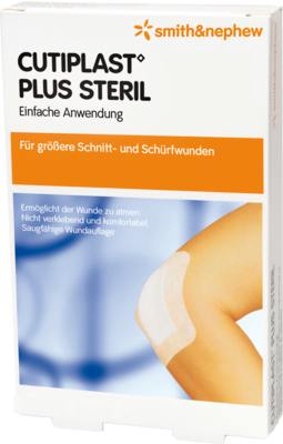 CUTIPLAST Plus steril 10x24,8 cm Verband - 5Stk