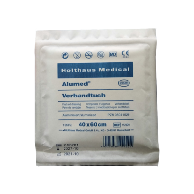 VERBANDTUCH Alumed mittel - 1Stk