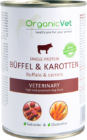 ORGANICVET Hund Single-Protein Büffel & Karotten - 400g