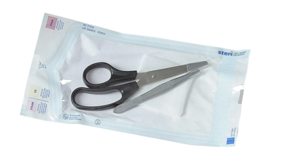 FADENZIEH SET steril m.Schere+Pinzette - 1Stk