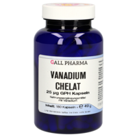 VANADIUM CHELAT 25 µg GPH Kapseln - 180Stk