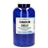 VANADIUM CHELAT 25 µg GPH Kapseln - 750Stk