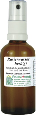 RASIERWASSER herb Hautspray - 50ml