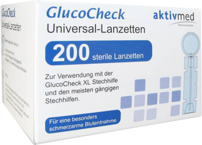 GLUCOCHECK Lanzetten Universal - 200Stk