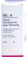 NR.4 Kalium chloratum D 6 spag.Glückselig - 50ml