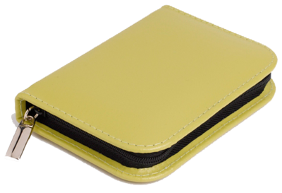 TASCHENAPOTHEKE 32er Rindleder mini 1,5 g Gl.grün - 1Stk
