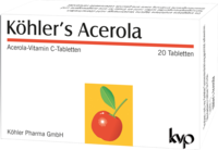 KÖHLER\'S Acerola Tabletten - 20Stk