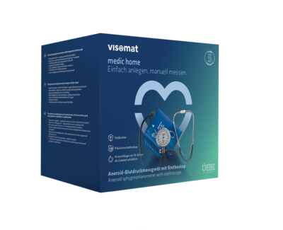 VISOMAT medic home S 14-21cm Steth.Blutdr.Messg. - 1Stk