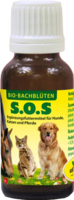 BACHBLÜTEN S.O.S flüssig vet. - 10ml