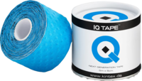IQ KINESIOLOGIE Tape m.Kugeln 5 cmx5 m blau - 1Stk