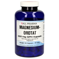 MAGNESIUMOROTAT 550 mg GPH Kapseln - 180Stk