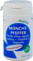 MÖNCHSPFEFFER FORTE+Vitamin C Kapseln MediFit - 60Stk