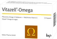 VITAZELL-Omega Kapseln - 15Stk - Vegan