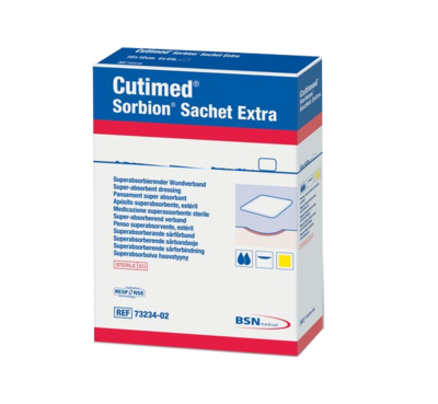 CUTIMED Sorbion Sachet Extra Wundaufl.10x20 cm - 5Stk