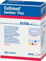 CUTIMED Sorbion Plus Wundauflage 10x20 cm - 10Stk
