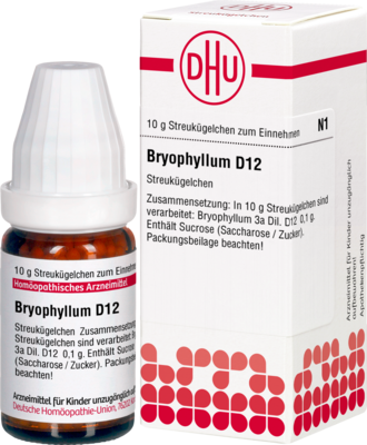BRYOPHYLLUM D 12 Globuli - 10g