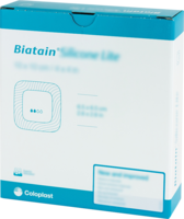 BIATAIN Silicone Lite Schaumverband 10x10 cm - 10Stk
