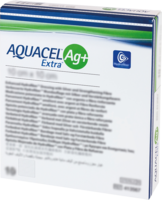 AQUACEL Ag+ Extra 10x10 cm Kompressen - 10Stk