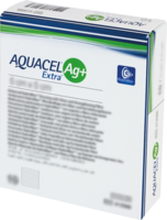 AQUACEL Ag+ Extra 5x5 cm Kompressen - 10Stk