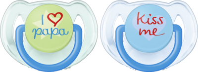 AVENT Beruhigungssauger Trend 6-18 Mon.Boy - 2Stk
