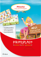 PIRATOPLAST Mädchen Pflasterzuschnitt 6x10 cm - 6Stk