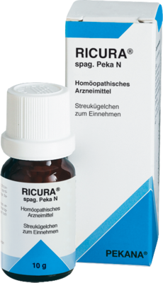 RICURA spag.Peka N Globuli - 10g