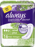 ALWAYS discreet Inkontinenz Einl.small plus - 16Stk