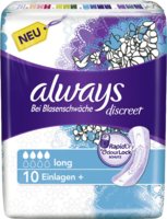 ALWAYS discreet Inkontinenz Einl.long - 10Stk