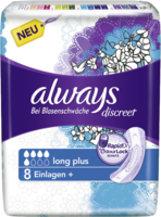 ALWAYS discreet Inkontinenz Einl.long plus - 8Stk