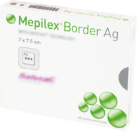 MEPILEX Border Ag Schaumverb.7x7,5 cm steril - 5Stk