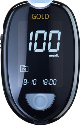 GLUCOCHECK GOLD Blutzuckermessgerät Set mg/dl - 1Stk
