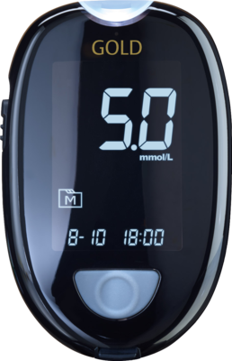 GLUCOCHECK GOLD Blutzuckermessgerät Set mmol/l - 1Stk