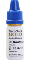 GLUCOCHECK GOLD Kontrolllösung hoch - 4ml