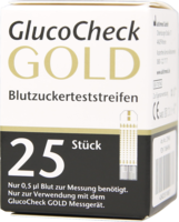 GLUCOCHECK GOLD Blutzuckerteststreifen - 25Stk