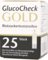 GLUCOCHECK GOLD Blutzuckerteststreifen - 25Stk