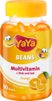 YAYA BEANS Orange Zink und Jod Kaudragees - 90Stk