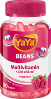 YAYA BEANS Himbeere Zink und Jod Kaudragees - 90Stk