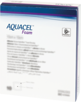 AQUACEL Foam adhäsiv 10x10 cm Verband - 10Stk