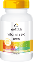 VITAMIN B3 50 mg Tabletten - 500Stk