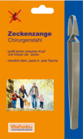 ZECKENZANGE geriffelt Chirurgenstahl - 1Stk