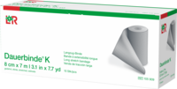DAUERBINDE kräftig 8 cmx7 m - 10Stk