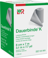 DAUERBINDE kräftig 8 cmx7 m - 1Stk