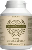 OLIVENBLATT-Extrakt 500 mg Mono-Kapseln - 180Stk