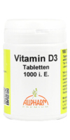 VITAMIN D3 1000 I.E. Allpharm Premium Tabletten - 100Stk