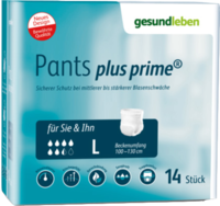 GESUND LEBEN Pants plus prime Gr.L - 4X14Stk